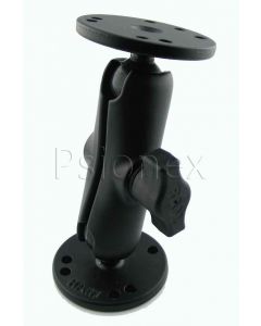 RAM Mount with Standard 1" Ball Arm with round Bases RAM-B-101U